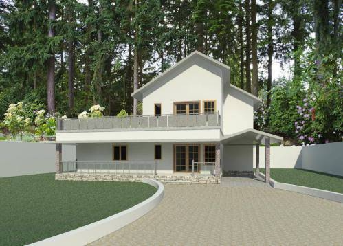 پروژه رویت خانه ویلایی دو طبقه فرمت RVT